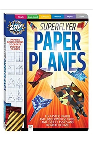 Zap! Superflyer Paper Planes Spiral-bound 